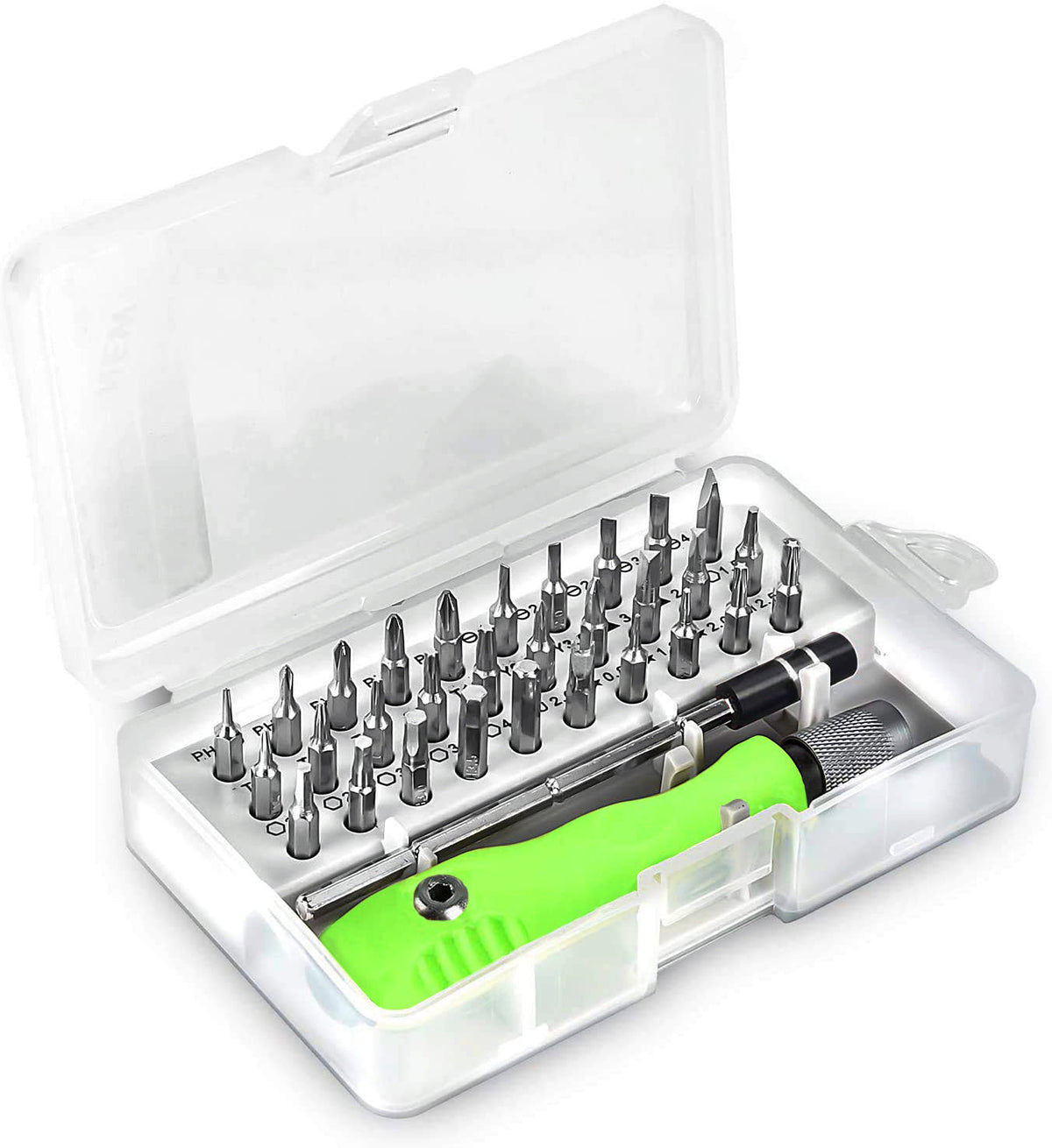 32 in 1 Mini Screwdriver Bits Set with Magnetic Flexible Extension Rod – The Perfect Toolkit for Precision Repairs in India