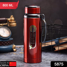 Reusable stainless steel thermos flask