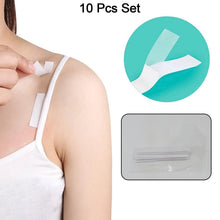 waterproof-anti-skid-disposable-double-sided-10-adhesive-transparent-clear-medical-tape-for-lingerie-10-pcs-set