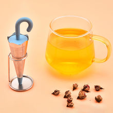 12036_umbrella_shape_tea_strainer_n_stand