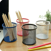 metal-mesh-pen-holder