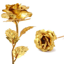 gold-plated-decorative-artificial-rose