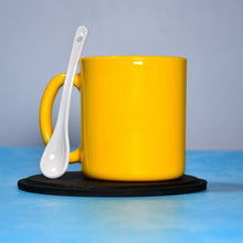 Coffee Mug With Spoon Ceramic Mugs to Gift your Best Friend, Tea Mugs Coffee Mugs Microwave Safe. (Mix Colors / With Color Box)