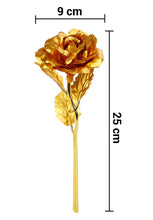 gold-plated-decorative-artificial-rose