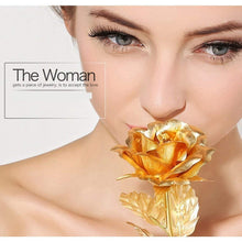 gold-plated-decorative-artificial-rose