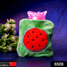 watermelon-small-hot-water-bag-with-cover-for-pain-relief