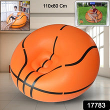 Foldable Sofa, Cartoon Style Inflatable Folding Chair, Ball Chair, Inflatable Sofa for Adults, Kids size (110cm x 80cm)