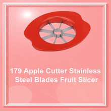 Fruit slicer with stainless steel design