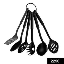 Non-stick spoon set with different colors