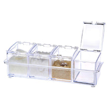 Acrylic spice organizer for kitchen