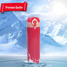 Stainless Steel Water Bottle Leak Proof, Rust Proof, Hot & Cold Drinks, Gym Sipper BPA Free Food Grade Quality, Steel fridge Bottle For office / Gym / School (350 ML Approx)