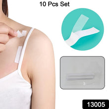 waterproof-anti-skid-disposable-double-sided-10-adhesive-transparent-clear-medical-tape-for-lingerie-10-pcs-set