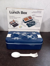 Lunch box in Dark blue color